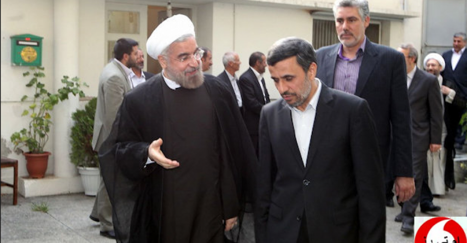 احمدی نژاد به روحانی درباره لاریجانی ها چه گفت