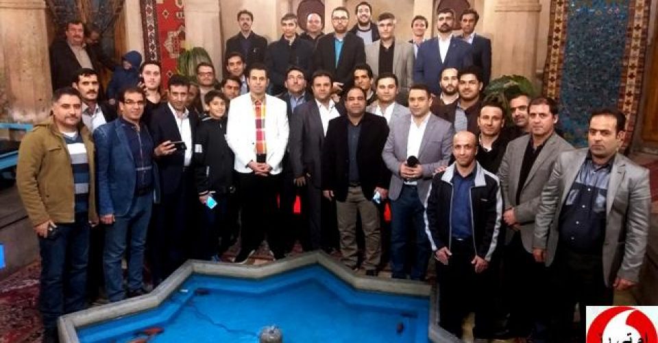 حضور همکاران شهرداری منطقه 9 تبریز در برنامه ی تلویزیونی گئجه لر