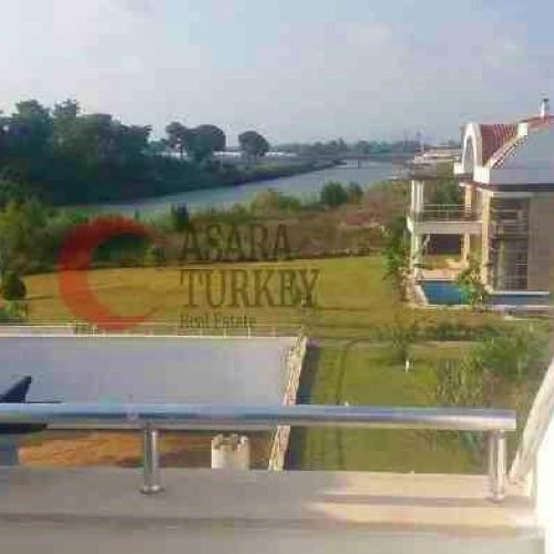 ویلای مبله ۴خوابه کنار رودخانه منطقه گلف در بلک, ترکیه