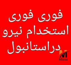 استخدام نیروی ساده خانوم استانبول