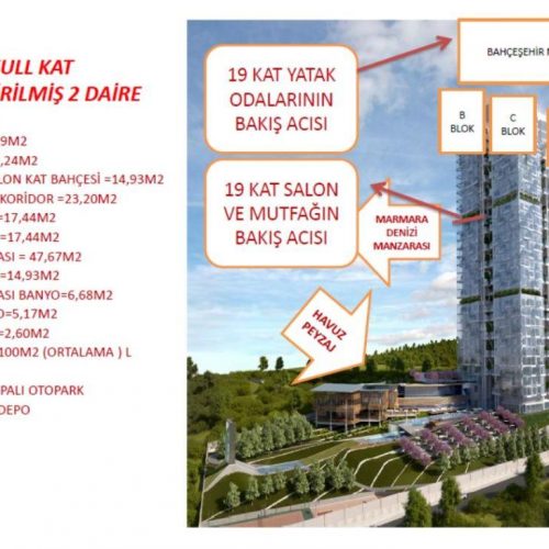 فروش آپارتمان تمام طبقه فول فرنیش همانند هتل 5 ستاره استانبول