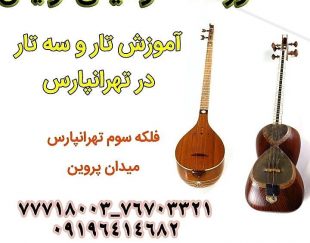 آموزش تخصصی تار و سه تار  در تهرانپارس